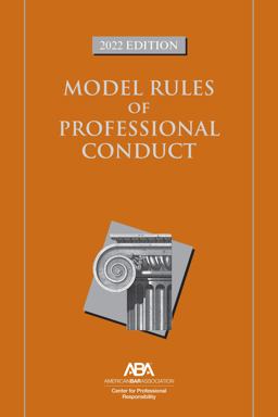 Model Rules of Professional Conduct  9781639051281 Front Cover