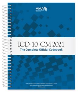 ICD-10-CM 2021: The Complete Official Codebook With Guidelines  9781640160811 Front Cover