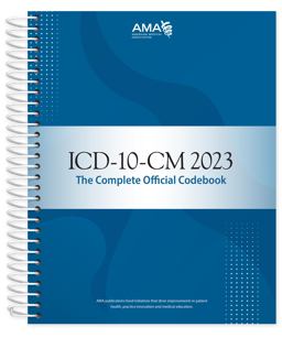 ICD-10-CM 2023 The Complete Official Codebook with Guidelines:  9781640162228 Front Cover