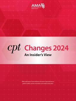 N.  CPT CHANGES 2024:INSIDER'S VIEW  9781640162860 Front Cover