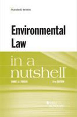 ENVIRONMENTAL LAW IN NUTSHELL  9781640201132 Front Cover