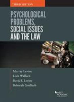 Psychological Problems, Social Issues and the Law 3rd 9781640201873 Front Cover