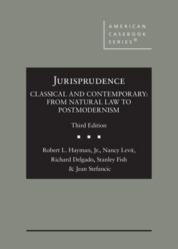 JURISPRUDENCE CLASSICAL+CONTEMPORARY  9781640202801 Front Cover