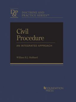 Civil Procedure An Integrated Approach  9781640206052 Front Cover