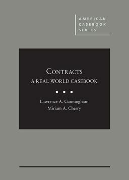 Contracts A Real World Casebook  9781640206229 Front Cover