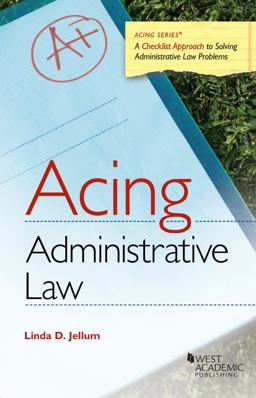 Acing Administrative Law  9781640206953 Front Cover