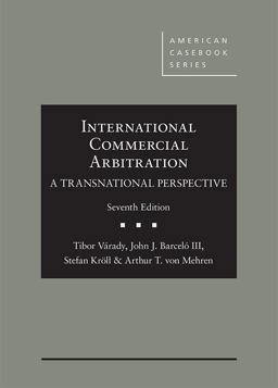 INTERNATIONAL COMMERCIAL ARBITRATION  9781640207103 Front Cover