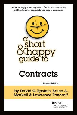 A Short & Happy Guide to Contracts 2nd 9781640207523 Front Cover