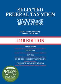 SEL.FEDERAL TAX.:STAT.+REGS.19 ED.-PKG  9781640208179 Front Cover