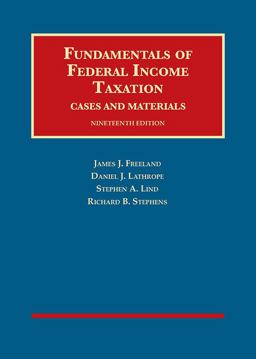 Fundamentals of Federal Income Taxation 19th 9781640208520 Front Cover