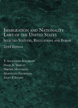 IMMIGRATION+NATION.LAWS...-SEL.STATUTES  9781640208858 Front Cover