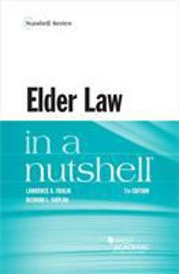 Elder Law in a Nutshell 7th 9781640209060 Front Cover