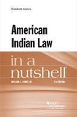 AMERICAN INDIAN LAW IN A NUTSHELL  9781640209138 Front Cover