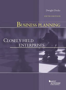 Business Planning Closely Held Enterprises 5th 9781640209701 Front Cover