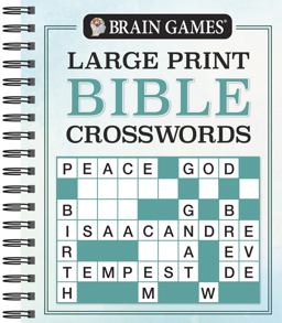 Brain Games Large Print Bible Crosswords Brain Games Large Print Bible Crosswords