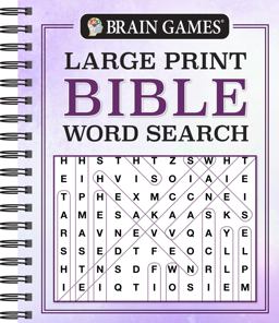Brain Games Large Print Bible Word Search Brain Games Large Print Bible Word Search