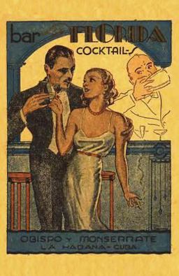 Bar la Florida Cocktails 1935 Reprint