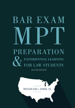 Bar Exam MPT Preparation and Experiential Learning for Law Students 2nd 9781641057585 Front Cover