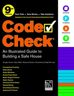 Code Check 9th Edition An Illustrated Guide to Building a Safe House 9th 9781641551465 Front Cover