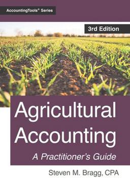 Agricultural Accounting Third Edition  9781642210927 Front Cover