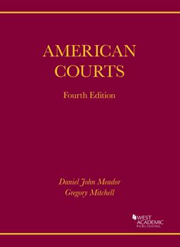 AMERICAN COURTS  9781642421514 Front Cover