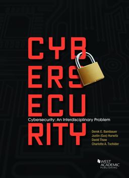 Cybersecurity An Interdisciplinary Problem  9781642422535 Front Cover