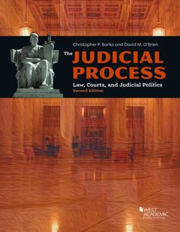 Judicial Process Law, Courts, and Judicial Politics 2nd 9781642422559 Front Cover