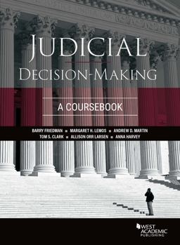 Judicial Decision-Making A Coursebook  9781642422573 Front Cover