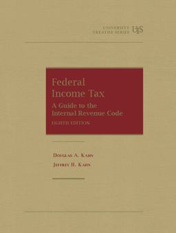 Federal Income Tax A Guide to the Internal Revenue Code 8th 9781642422795 Front Cover