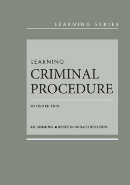 Learning Criminal Procedure 2nd 9781642424218 Front Cover