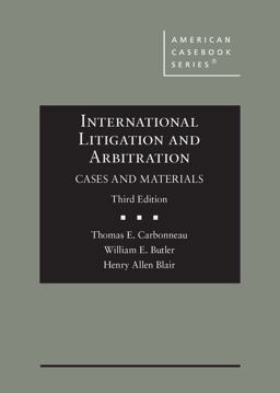 International Litigation and Arbitration