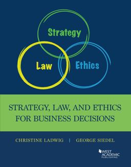 Strategy, Law, and Ethics for Business Decisions  9781642426106 Front Cover