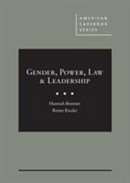 Gender, Power, Law and Leadership  9781642428438 Front Cover