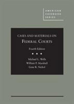 Cases and Materials on Federal Courts