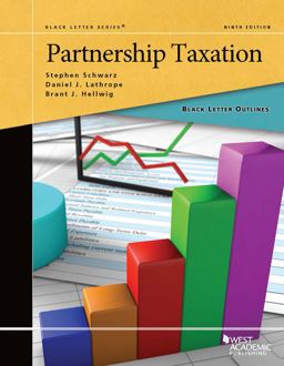Black Letter Outline on Partnership Taxation 9th 9781642428926 Front Cover