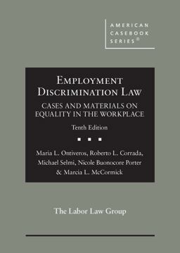 EMPLOYMENT DISCRIMINATION LAW,CS.+MTRLS  9781642429558 Front Cover