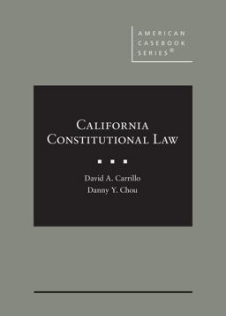 California Constitutional Law  9781642429695 Front Cover