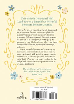 Writing Joy on My Heart