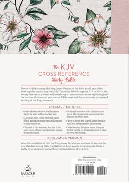 The KJV Cross Reference Study Bible [Magnolia Blossom]
