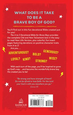 The a to Z Devotional Bible for Brave Boys