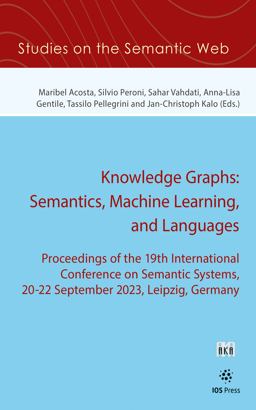 Knowledge Graphs: Semantics, Machine Learning, and Languages