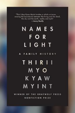 Names for Light A Family History  9781644450611 Front Cover