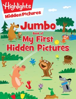 Jumbo Book of My First Hidden Pictures 115+ Hidden Pictures Puzzles in Highlights Activity Book, Seek and Find Puzzles for Kids 3+  9781644725061 Front Cover