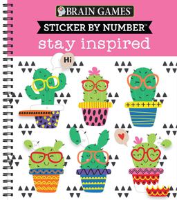 Sticker by Number Stay Inspired Sticker by Number Stay Inspired