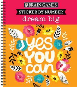 Sticker by Number Dream Big Sticker by Number Dream Big