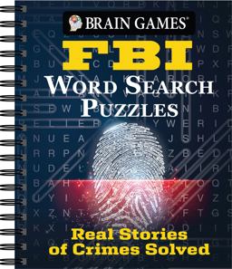 Brain Games FBI Word Search Puzzles