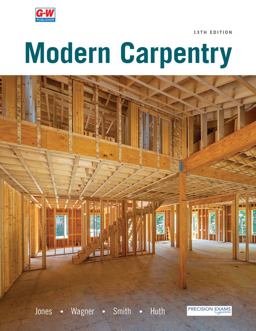 Modern Carpentry 13th 9781645646600 Front Cover