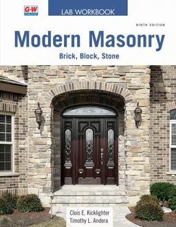 Modern Masonry Brick, Block, Stone 9th 9781645646662 Front Cover
