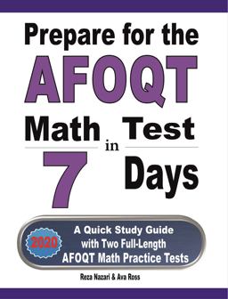 Prepare for the AFOQT Math Test in 7 Days
