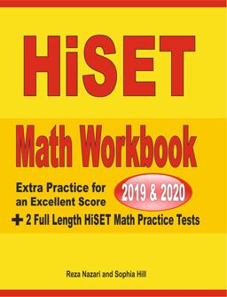HiSET Math Workbook 2019 And 2020